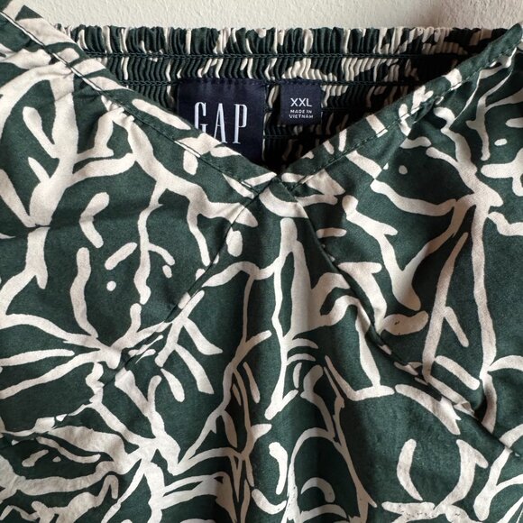 GAP Women's Spaghetti Strap Ruffle Dress - Picture 3 of 5